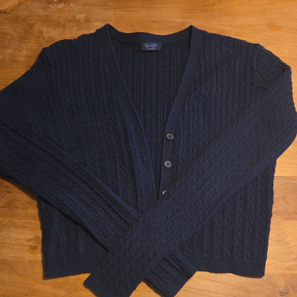 John Galt/ Brandy Melville Blue Cardigan Sweater